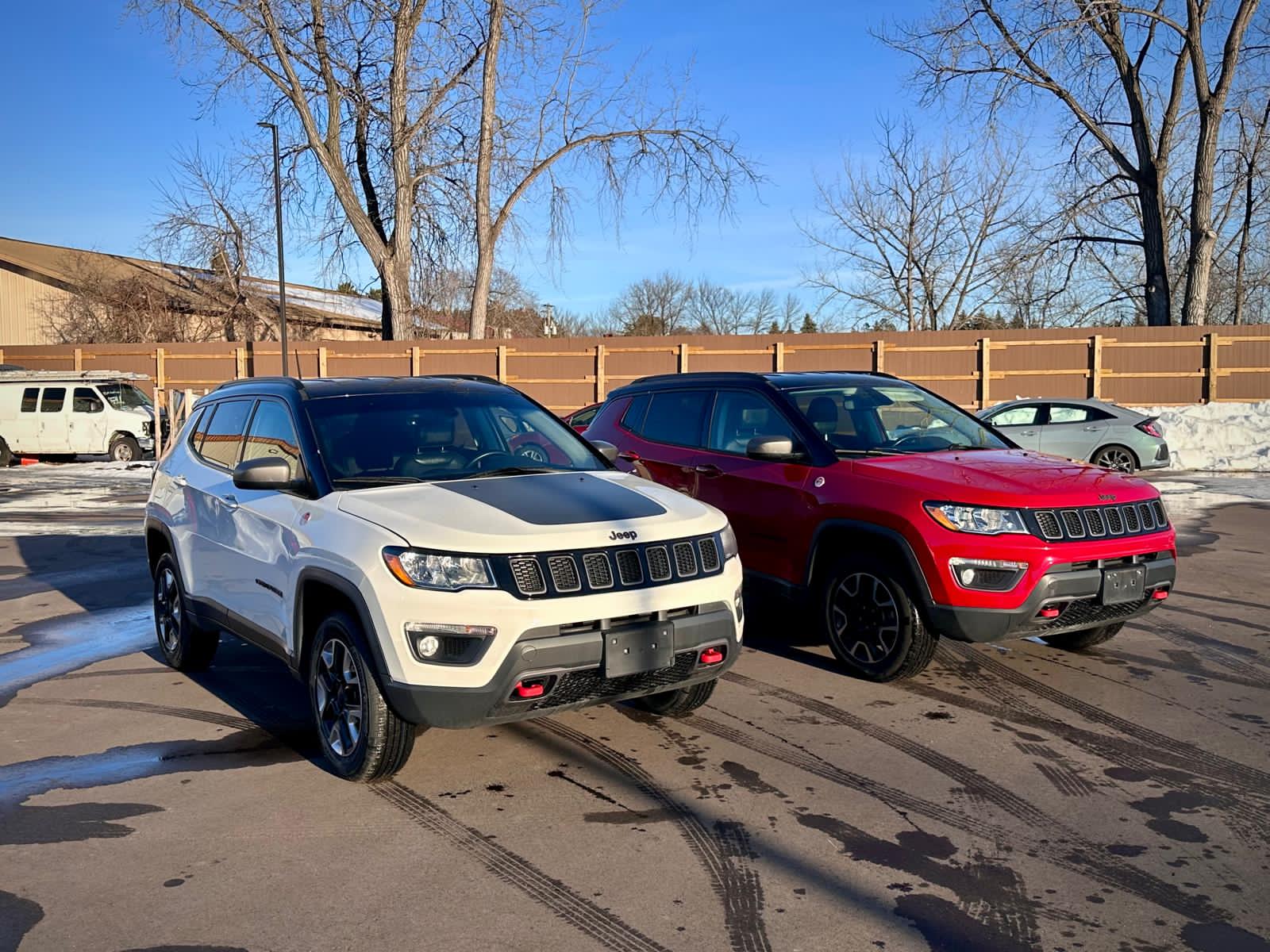 Freshly refinished vehicle in the Second Chance Collision shop